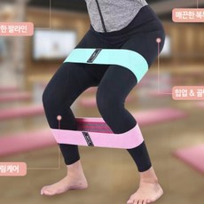 스쿼트 힙밴드 고탄력 루프 밴드 헬스 홈트 하체 근력 저항 운동, 1개, op. 힙밴드 상급자용 퍼플