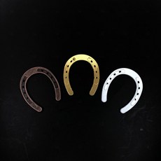 풍수지리 말발굽 편자 행운 선물 실내인테리어, C 실버 1P