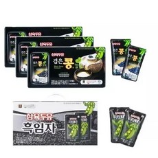 삼육두유 블랙푸드 세트 총 80팩 (검은콩과칼슘 두유 3박스(60팩)+흑임자 두유 1박스(20팩)), 190ml, 80개