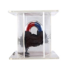 자력선관찰 U자 철가루배열 관찰기 돌봄교실 체험놀이세트 엄마표놀이, 1세트