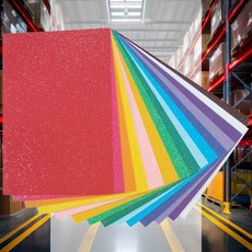 칼라펠트 비접착 메타릭다홍색 45X30CM 1장 수업 DIY 만들기 교재 학교 반짝이 부직포 교실 네임핀