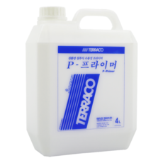 테라코 친환경 수용성 프라이머 P-프라이머 4L, 유백색, 1개