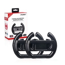 DOBE SWITCH JoyCon 賽車手把 方向盤【附發票】, 黑+黑, 1套