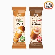 쉐프스토리 바삭한 핫도그 2종 10입(핫도그5입 치즈핫도그5입), 10개, 80g