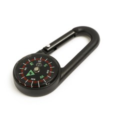 나침반 카라비너 캠핑용 카라비너나침반pys1582, 단품, 1개