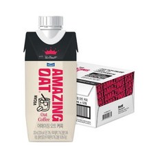 (매장정품) 매일 [매일] 어메이징 오트 커피 330ml 12팩 (1박스) 239240