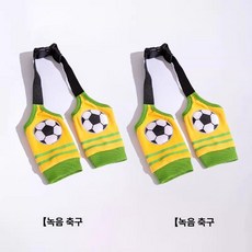 슬개골 보호 대형견팔꿈치보호대 엘보 강아지 팔꿈치대, 세트 옐로우 축구공, L, 1개