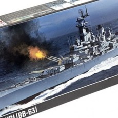 아카데미과학 미주리 BB-63 전함 조립 프라모델 피규어 장난감 완구 선물