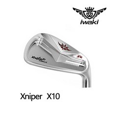 이와키 카와치 엑스나이퍼 X10 아이언 헤드 4번 단품 1PCS [정품]