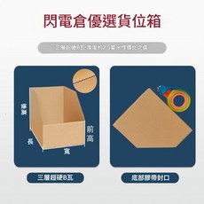 三層特硬白色無蓋斜口收納盒 1.5mm E瓦楞, 超硬三層B瓦封膠帶款 30*7*15*7.2 前高雙層, 1個