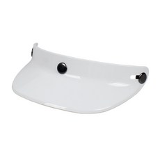 락모터스 헬멧 썬바이저 윈드쉴드 오픈페이스 고글 캡 햇빛가리개, 화이트