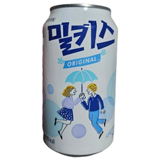 롯데칠성음료 밀키스 오리지널 뚱캔, 340ml, 1개