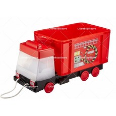 Nishiki Kasei 錦化成 消防車玩具收納箱, 1個, 消防車造型收納箱