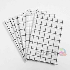 HOOT 격자 화이트 예쁜테이블보 식탁보 5p 테이블웨어