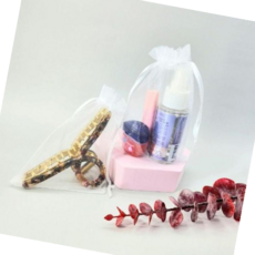 선물포장지 선물포장 오간자주머니 화이트 10x15cm