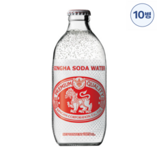 싱하 소다워터 탄산수, 325ml, 10개