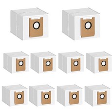 MONSGA MS1 MAX 로봇 청소기용 교체 액세서리 키트 부품 1 메인 브러시 4 걸레 패드 필터 사이드 예비 부착물, 1 10 pack Replacement Parts Fo