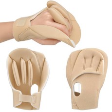 TrelaCo 2 Pcs Palm Protector for Left Hand Foam Contracture Cushion Prevention Gloves Palm Guard P, TrelaCo 2 Pcs Palm Protector f
