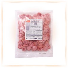 에쓰푸드 미니 카나디언 500g 신선 돼지고기 원료 피자 한식 토핑 햄, 1개