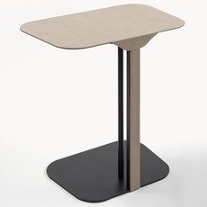 Hazoae 모던 마안피 사이드테이블 보조테이블 침대 테이블 쇼파 협탁 공중부양 디자인, 연그레이