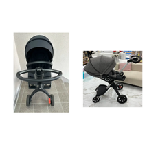 중고 유모차 - 노르웨이 stokke 스토케 익스플로리 V6 유아용 트래불시스템