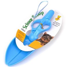 寵物拾便器 剪刀式 夾便器 撿屎器 剷屎器, 剪刀式拾便器【藍色 】, 1個