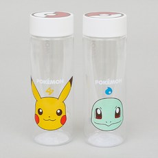포켓몬스터 물통 클리어보틀-7841, 1개, 500ml, 포켓몬스터-P0247-꼬부기
