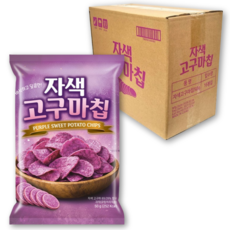 자색 고구마칩 달콤 고소한 스윗 포테이토, 16개, 50g