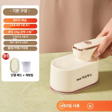 휴대용 접이식 가정용 스팀기 와이셔츠 다림질 수직 여행, 표준 2, 기본 모델명/품번