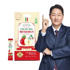 설탕무첨가 100% 유기농 이탈리아 사과발효 애사비 애플사이다비니거 BD사이언스 이대호 모닝루틴, 500개, 15ml