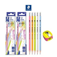 스테들러 연필 파스텔연필 HB 2B, 2개