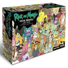 臺灣發貨-munchkin Rick and Morty 英文版 瑞剋和莫蒂家庭聚會卡牌桌, rick and morty原版, 1個