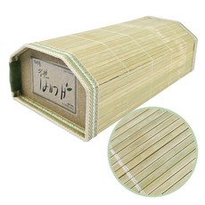 국내생산 시원한 여름용 통풍 대나무 베개 청대기피 육각베개