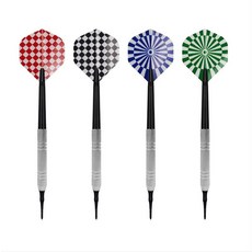 실내게임 홈파티 전자다트 세트 소프트팁 100p 다트핀 12p 플라스틱 팁