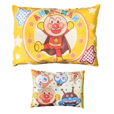일본 호빵맨 베개 캐릭터 어린이베개 솜포함, 옐로우