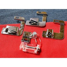 縫紉機壓腳組 4件組, 銀, 1個