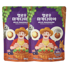 [본사몰]통마카다미아 방송 헬로우마카다미아 호주 까먹는 마카다미아 드라이, 2개, 115g