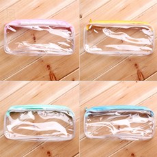 스토어-이유 학생필통파우치 슬림다용도파우치 PVC 20cm 혼합색상