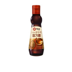 백설 100% 통참깨 참기름, 320ml, 2개