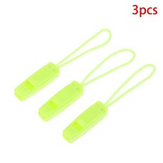 다기능 야외 호루라기 지퍼 신호 코드 풀러 재봉 야생 필드용, 1개, 기본