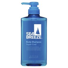 SEA BREEZE 超涼感沐浴乳, 490ml, 1瓶