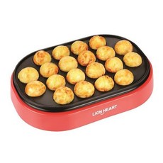 【Lion 獅子心】章魚燒機 LSG-129 點心機 (附食譜/油刷) 全新品保固一年, 詳見包裝