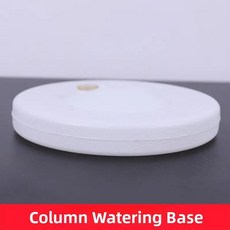 투명 풍선 스탠드 바닥 장착 장식 기둥 테이블탑 디스플레이 이벤트 축제 분위기 연출, 1개, 1. 흰색 스몰 사이즈 풍선 물통 받침대