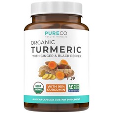 PURE CO 강황 생강 흑후추 캡슐 30정, 60캡슐, 1개, 60정