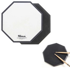 12인치 양면 드럼연습패드 미니드럼 RaM116, 1개