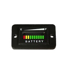Automotive Authority LLC® EZGO 클럽 자동차 야마하 골프 카트에 사용할 수 있는 48V 배터리 표시기 미터 게이지, Automotive Authority LLC® EZG