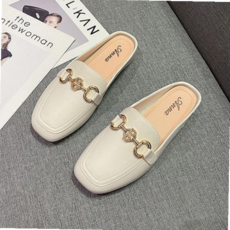 여성블로퍼 여성 사무실 블로퍼 가벼운 로퍼 뮬 데일리 플랫