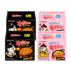 삼양 불닭볶음면 10p + 까르보불닭볶음면 8p, 18개