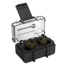 OPSMEN Earmor M20T Pro 電子降噪耳塞 聽力保護耳機 聽音樂施工靶場, 51697-[軍綠], 1個