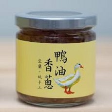 朱媽媽 鴨油香蔥/100%純鴨油 宜蘭縣無毒鴨 純手工自製 380ml/350ml/195ml, 1個, 鴨油香蔥(380ML)